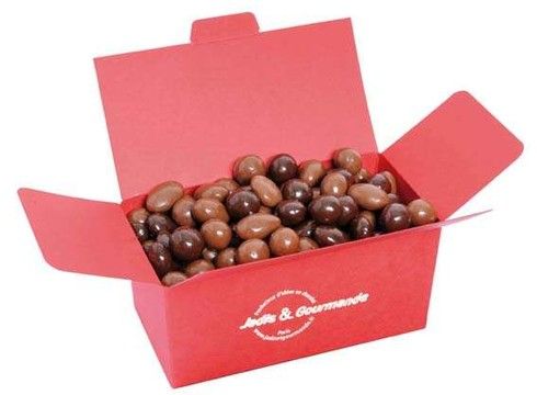 Ballotin de drag�es chocolat�es