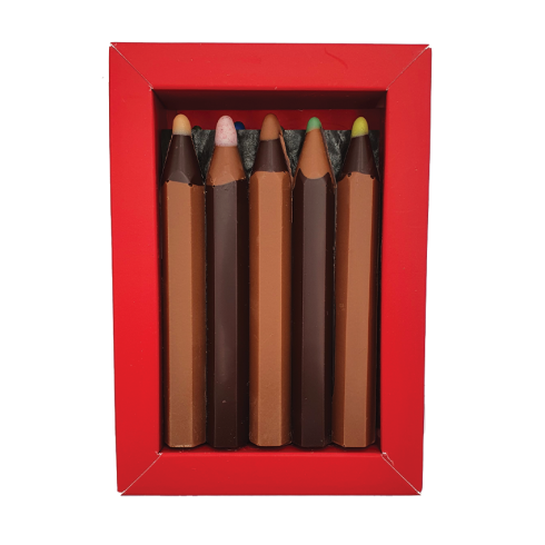 crayons à croquer x4 ou x10 / Chocolat Rentrée