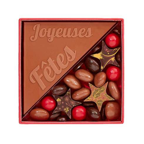Coffret gourmand chocolats assortis / Boites chocolats logo