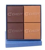 Carte de voeux en chocolat