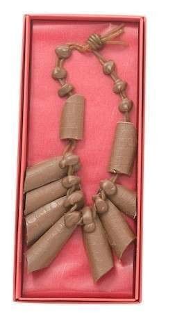 Collier en chocolat lait