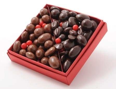 Drag�es chocolat�es