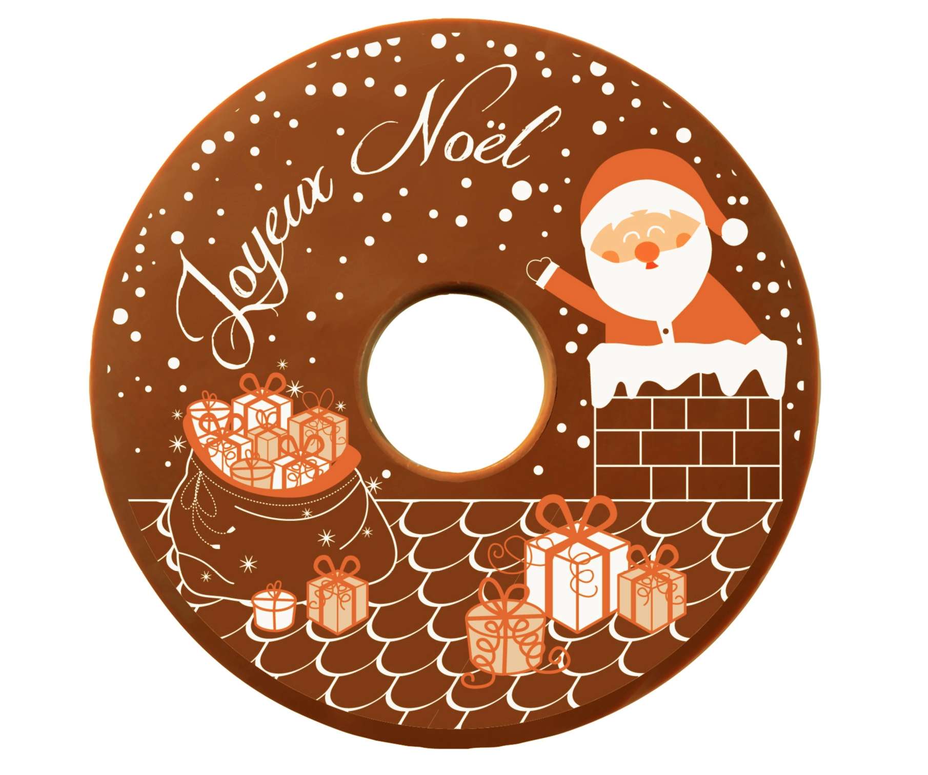 CD pour la bonne année tout en chocolat