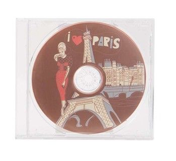 CD Paris en chocolat au lait