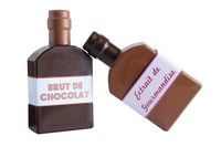 Flacons de parfum en chocolat