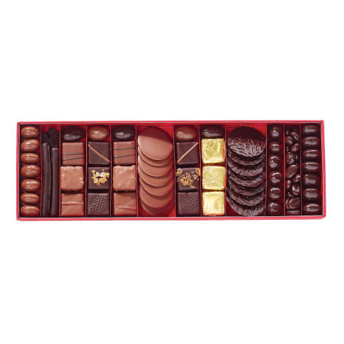 Coffret Raffiné, dragées, palets, bonbons de chocolats / Cadeaux d'affaires en chocolat