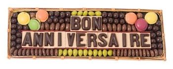 Plateau "Joyeux anniversaire"