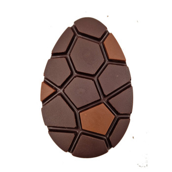 Tablette de Pâques en chocolat noir garnie de praliné Jadis et Gourmande
