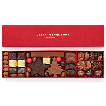 Boite chocolats No&euml;l T2 Jadis et Gourmande