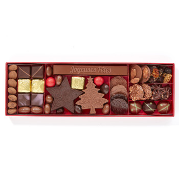 Bo&icirc;te chocolats Noel T3 image 2