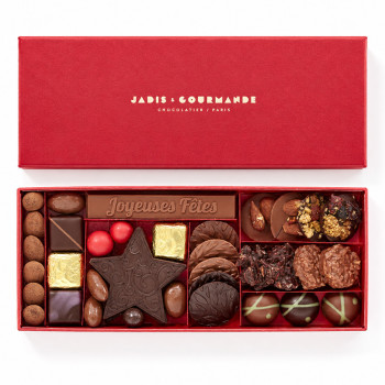 Boite chocolats No&euml;l T2 Jadis et Gourmande
