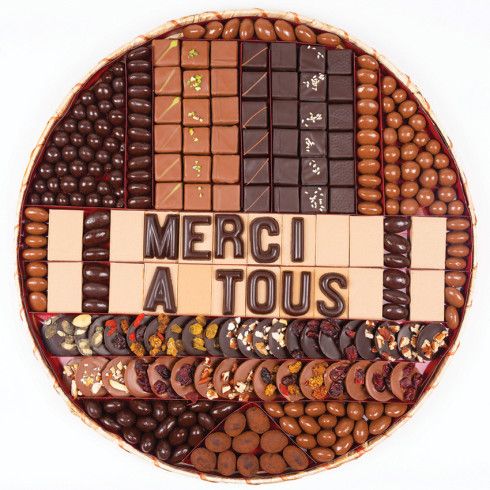 Remerciez tout un bureau / Chocolat d'événements