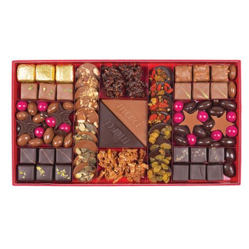 Boite de chocolats pour un délicieux moment / Cadeaux d'affaires en chocolat