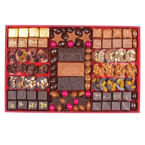 Coffret Bonne Année / Cadeaux d'affaires en chocolat