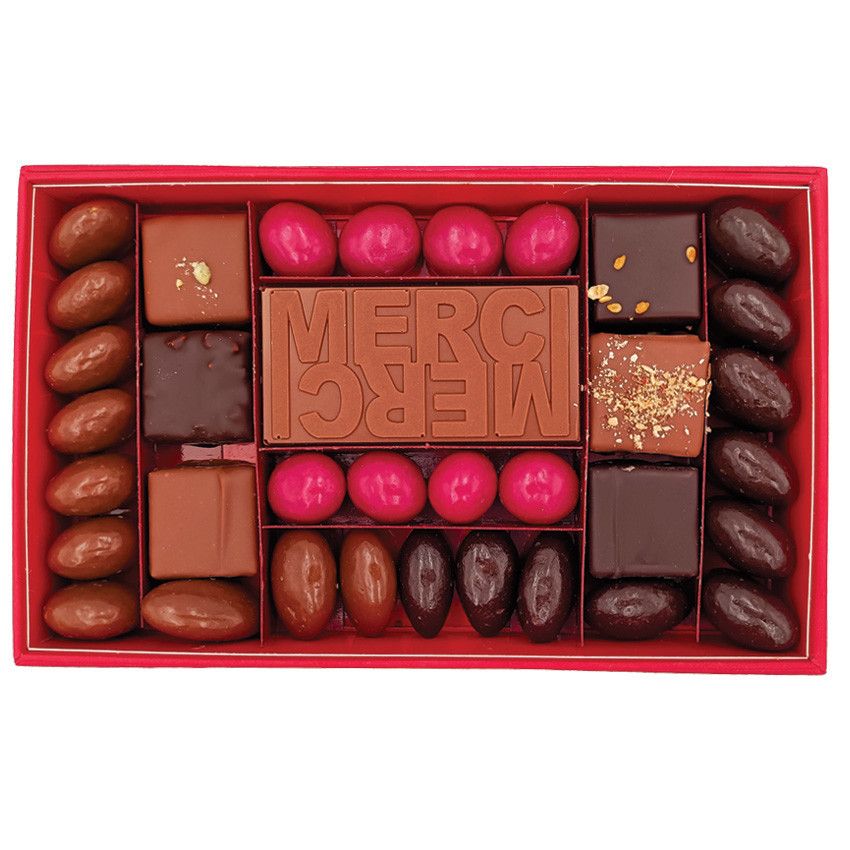 Coffret cadeau chocolat fin année