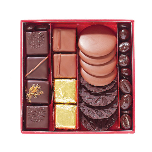 Coffret Raffiné, dragées, palets, bonbons de chocolats / Cadeaux d'affaires en chocolat