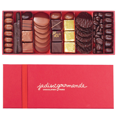 Coffret Raffiné, palets, dragées, bonbons de chocolats / De 20 à 30 € HT