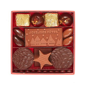 Boite de chocolats assortiment 260g. Boutique en ligne de