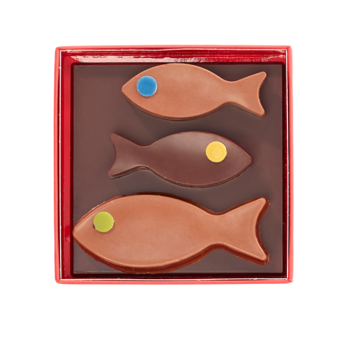 Jolie boîte de la Criée / Coffrets de chocolats de Pâques