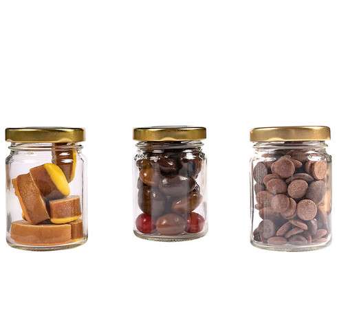 3 pots chocolats et confiseries / Chocolats Soirée d'entreprise / Inauguration