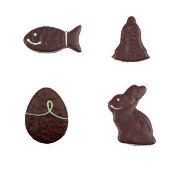 Mini sujet chocolat noir Jadis et Gourmande