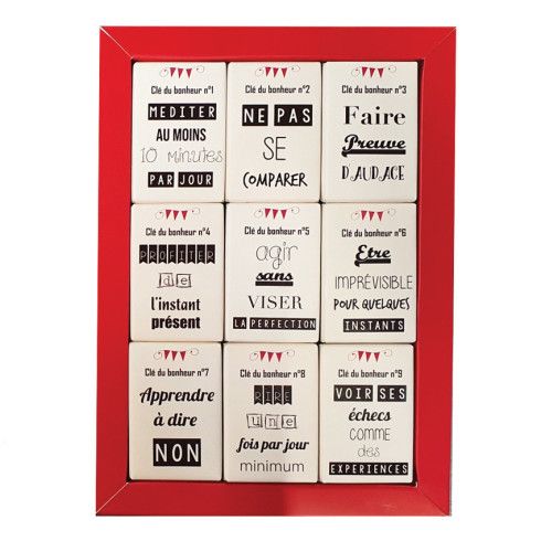 Les Nouvelles 9 ou 18 clés du bonheur en chocolat / Boites et coffrets
