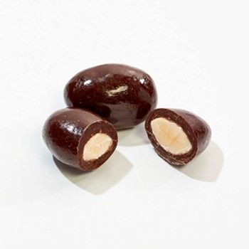 Amandes enrobées de chocolat noir - dragées chocolat Jadis et Gourmande