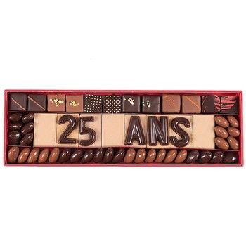 Chocolat Entreprise Anniversaire - 25 ANS Jadis et Gourmande
