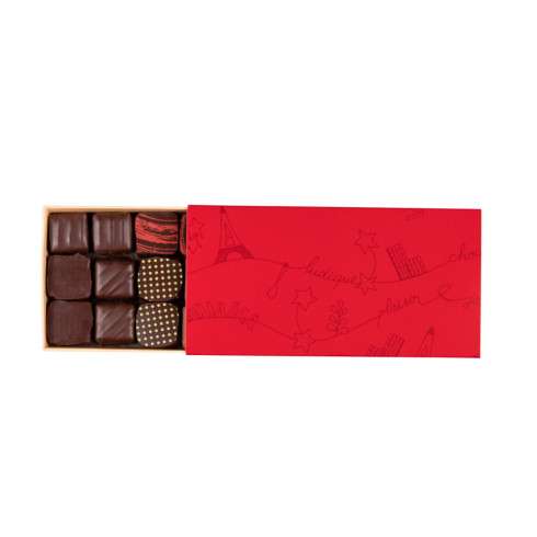 Ballotin de chocolats cadeau chocolat fin d'année / De 30 à 70 € HT
