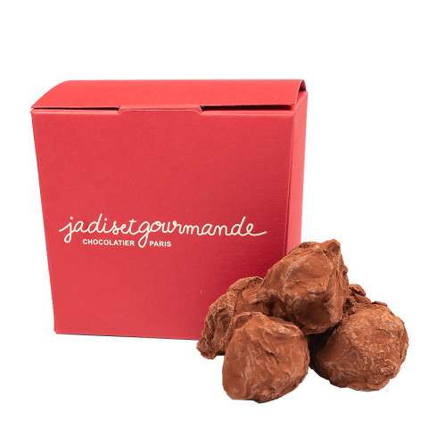 Ballotin de truffes artisanales Taille 2 - REMISE -30% / Marrons glacés et Truffes en chocolat