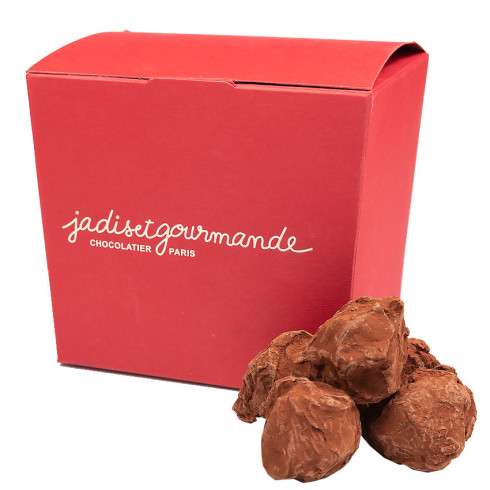 Ballotin de truffes artisanales Taille 3 / Marrons glacés et Truffes en chocolat