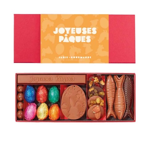 Boîte chocolats de Pâques JG1 / Chocolat Pâques Entreprise