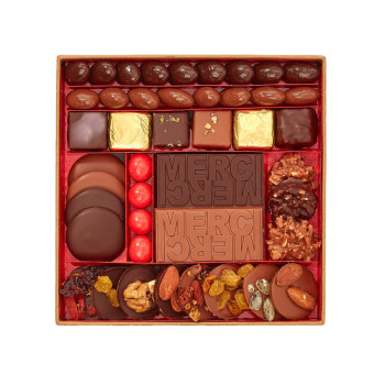 Carr&eacute; luxe 16x16 Jadis et Gourmande
