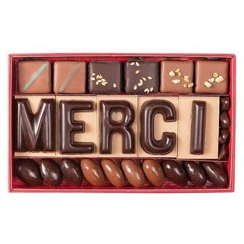 5 lettres en chocolat praliné & gianduja (CP) Jadis et Gourmande