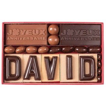 5 lettres en chocolat et plaques à choisir (CP) Jadis et Gourmande