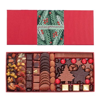 Boite chocolat cadeau Noël T4 Jadis et Gourmande