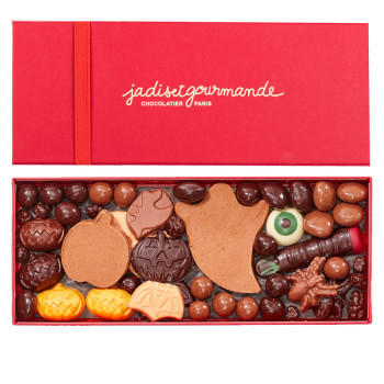 Boite chocolats Halloween taille 2 Jadis et Gourmande