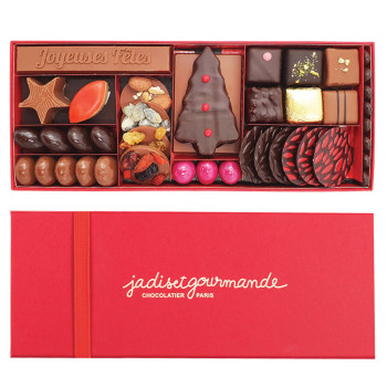 Boite chocolats Noël T2 Jadis et Gourmande