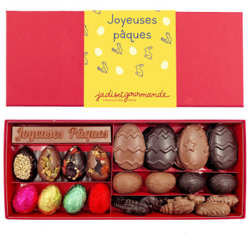 Coffret chocolats Pâques assortiment Taille 2 Jadis et Gourmande