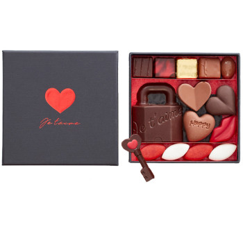 Coffret Je t'aime Saint-Valentin Jadis et Gourmande
