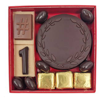Coffret félicitations chocolat noir Jadis et Gourmande
