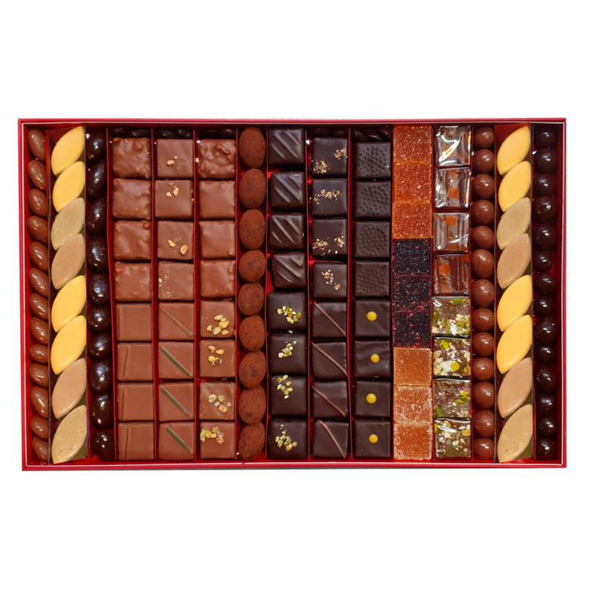 Coffret chocolats et confiseries taille 5