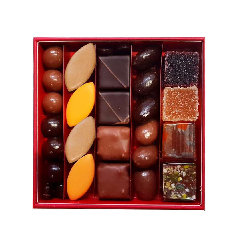 Coffret chocolats et confiseries taille 1