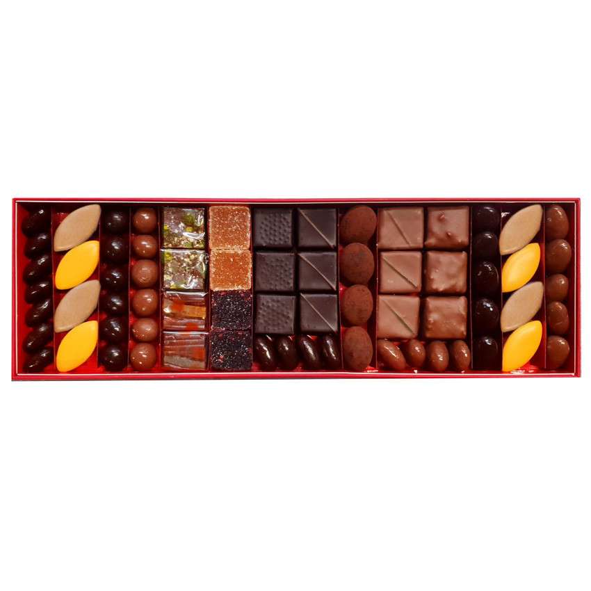 Coffret chocolats et confiseries taille 3