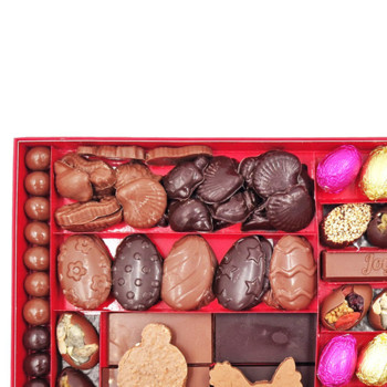 Coffret chocolats Pâques assortiment Taille 6 Jadis et Gourmande