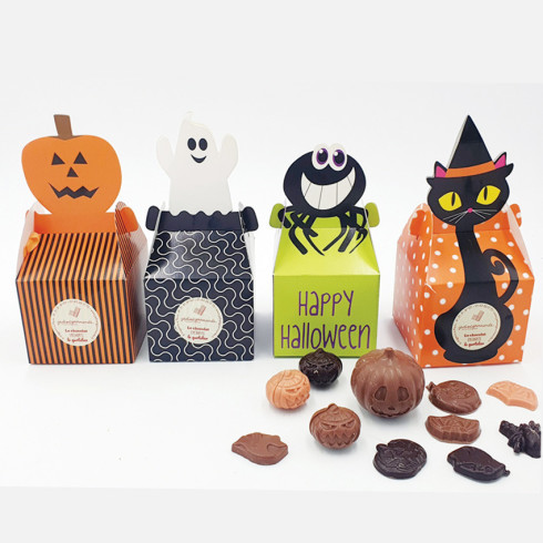 Maison halloween / Chocolats pour Halloween