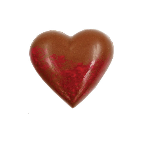 Bonbonnière coeur chocolat au lait / Chocolat Saint-Valentin