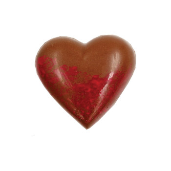 Bonbonnière coeur chocolat au lait Jadis et Gourmande