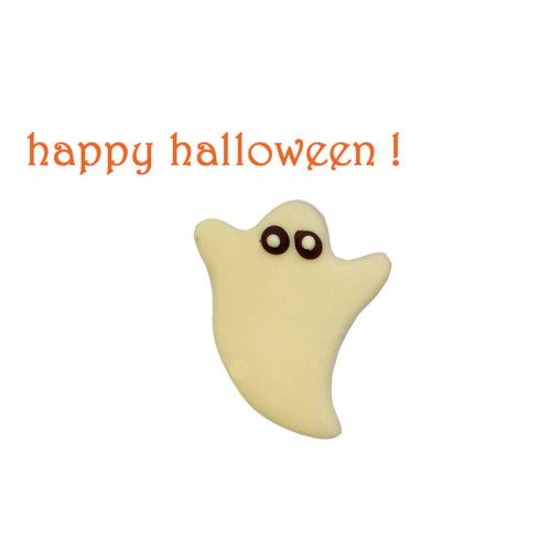 Bouchée fantôme chocolat blanc / Chocolats pour Halloween
