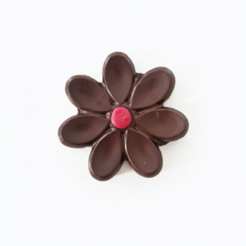 Bouch&eacute;e Fleur, chocolat noir image 1
